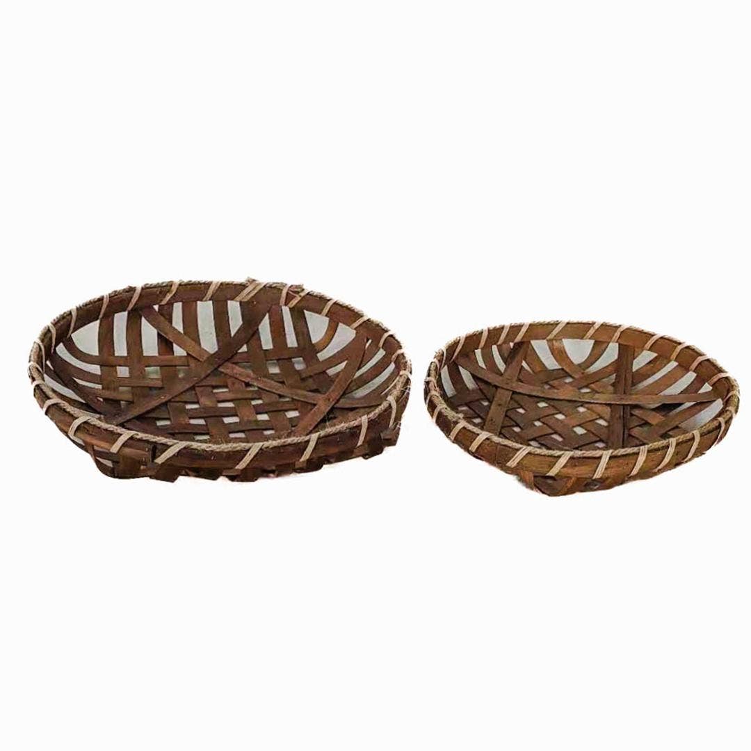 Woven Tray, Set of 2