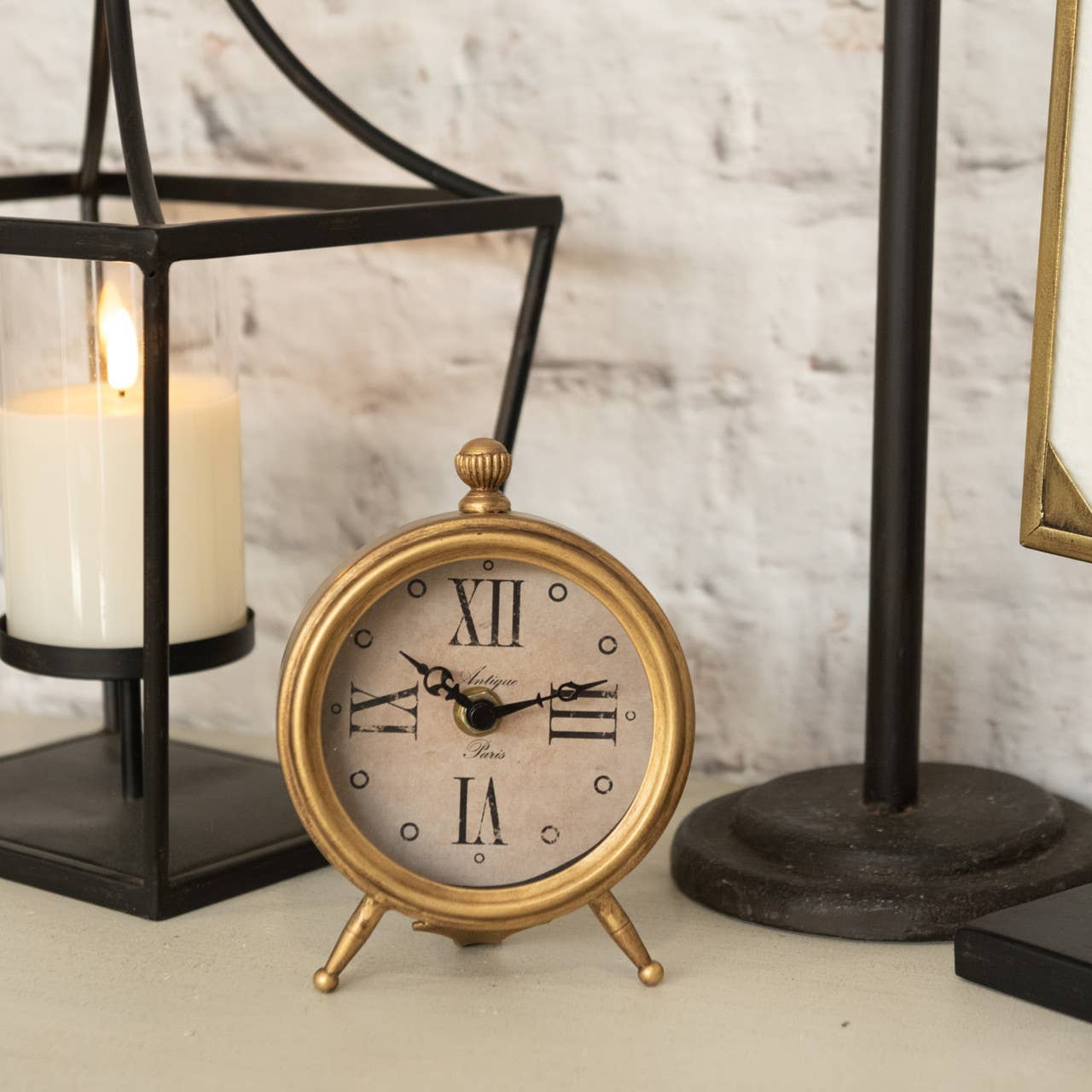 Bronze Tabletop Clock