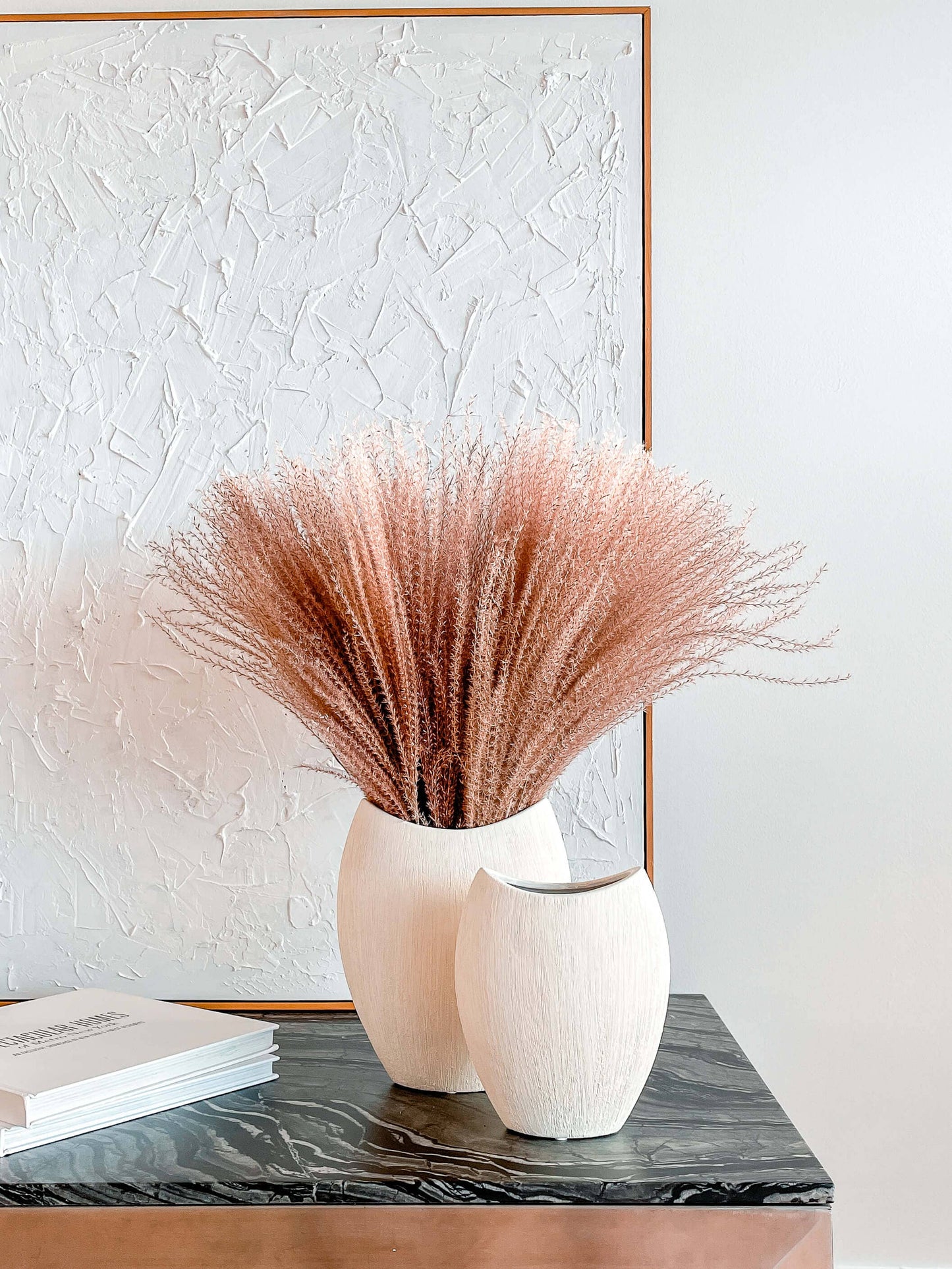 Ceramic centerpiece vase