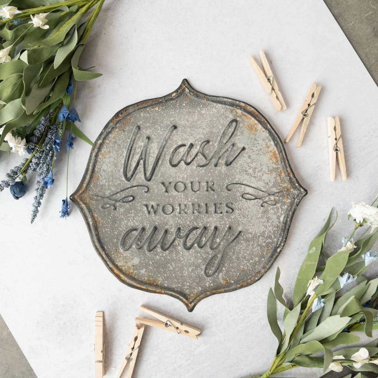 Wash Your Worries Sign