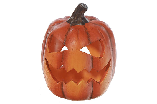 TERRACOTTA PUMPKIN TEA LIGHT HOLDER