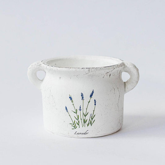 Lavender Ceramic Planter