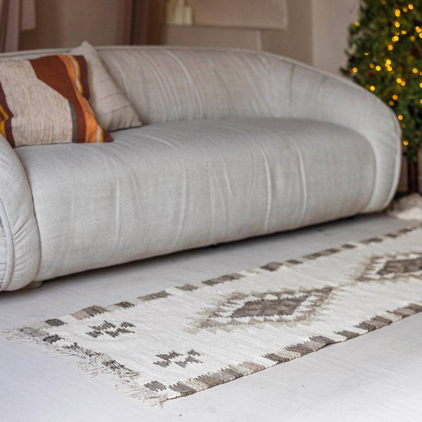 2' x 8' Cotton Rug'