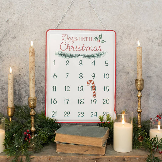 Days Until Christmas Sign