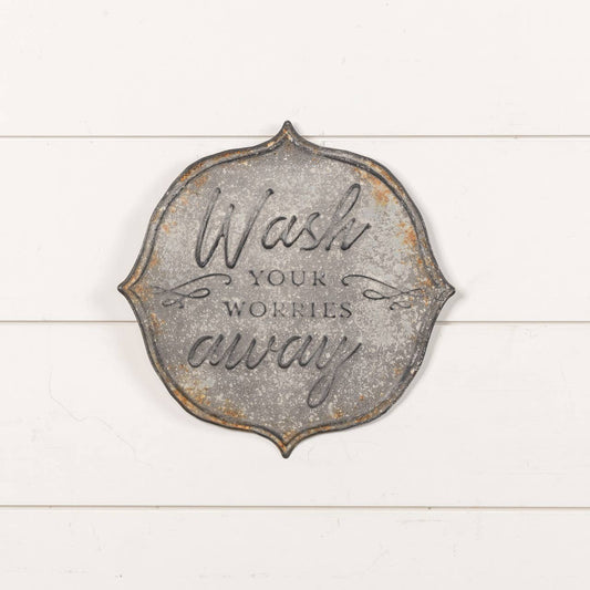 Wash Your Worries Sign
