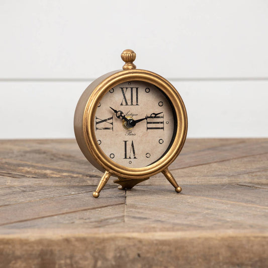 Bronze Tabletop Clock